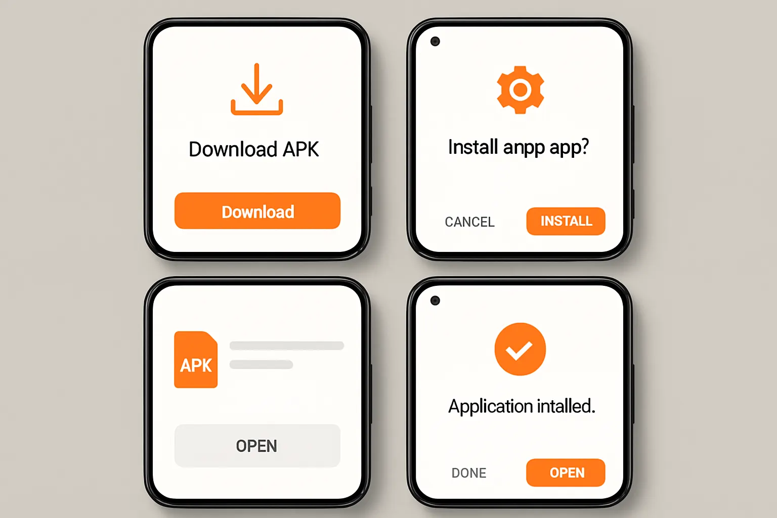 Ok Win Android screen