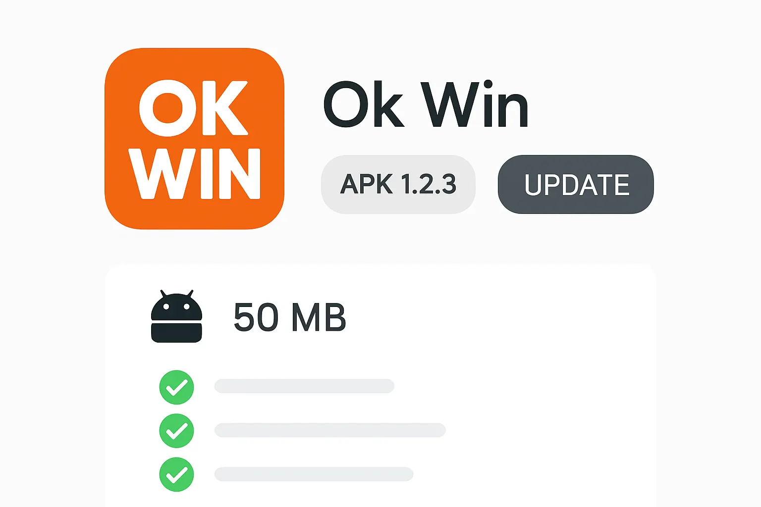 Ok Win version details